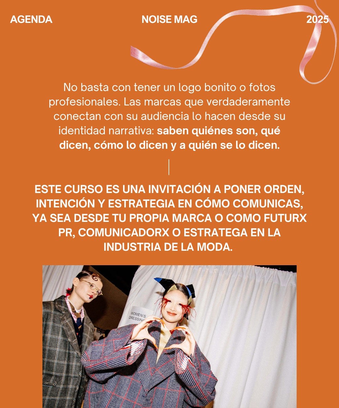 Curso de Comunicación y Relaciones Públicas para Marcas de Moda (PRESENCIAL)
