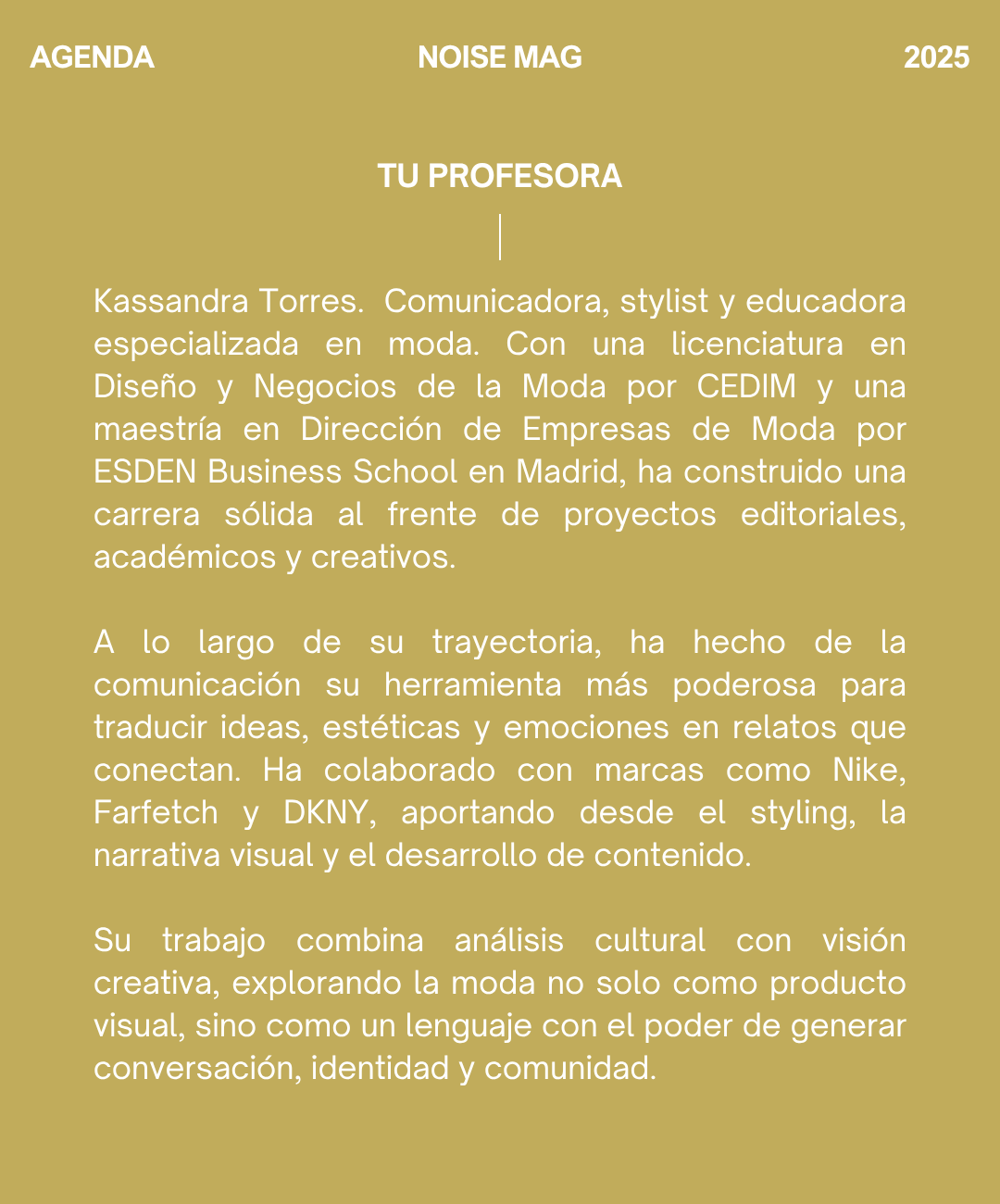 Curso de Comunicación y Relaciones Públicas para Marcas de Moda (PRESENCIAL)