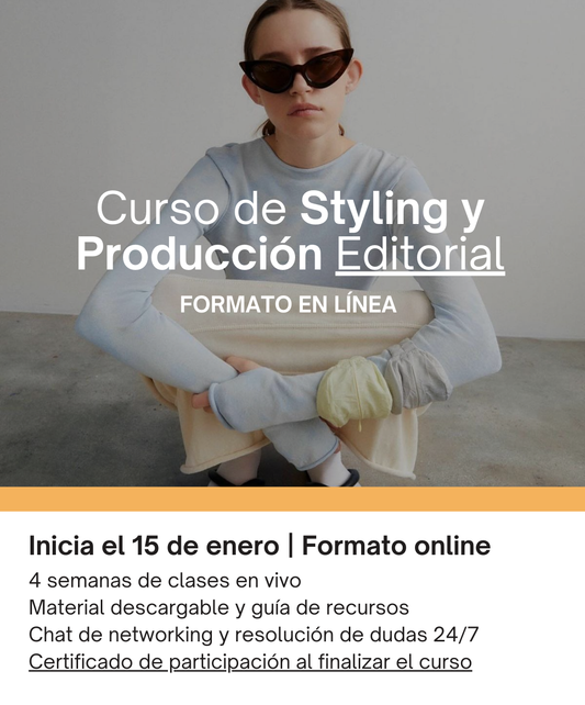 Curso de Styling y Producción Editorial (ONLINE)