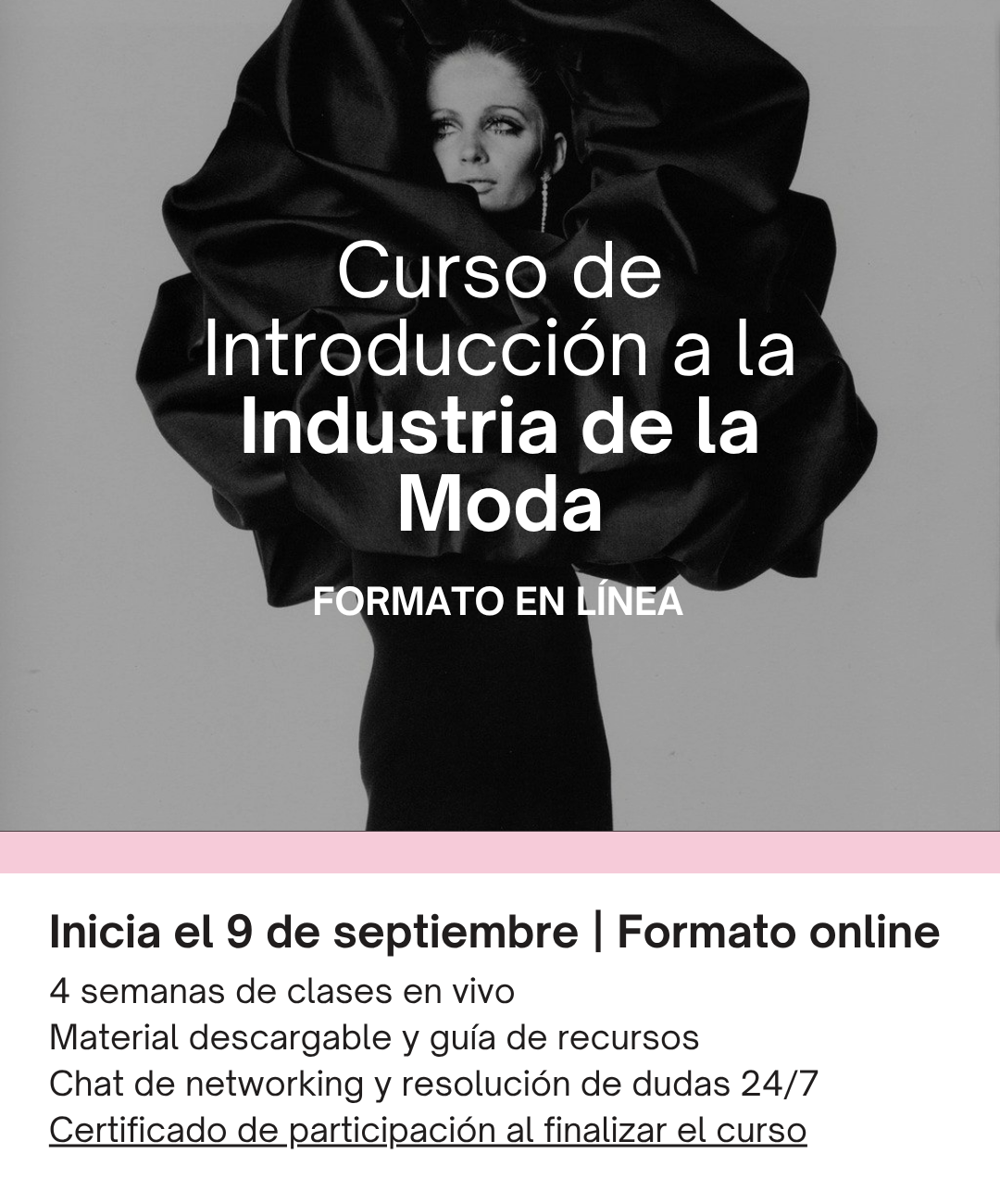 Curso de Introducción a la Industria de la Moda (ONLINE)