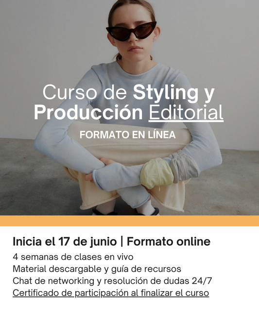 Curso de Styling y Producción Editorial (ONLINE)