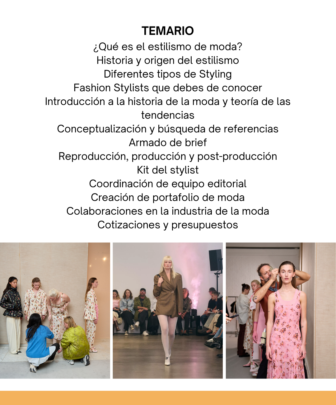 Curso de Styling y Producción Editorial 1 (ONLINE)