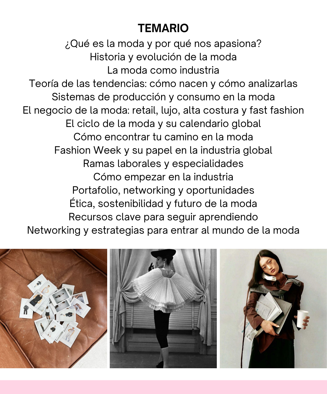 Curso de Introducción a la Industria de la Moda (ONLINE)