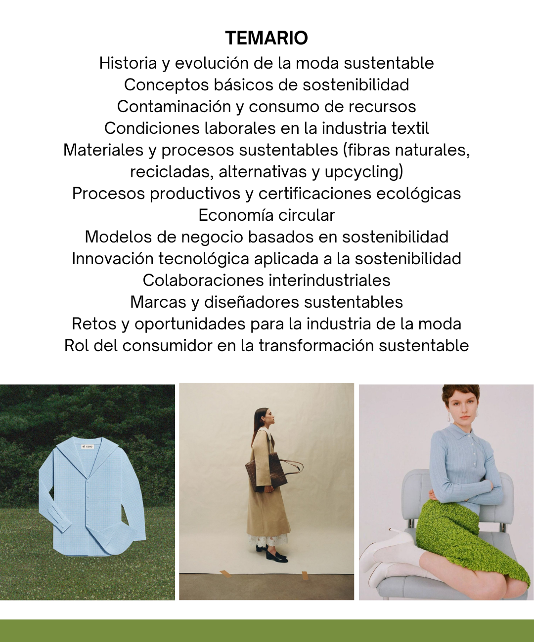 Curso de Teoría de la Moda Sustentable