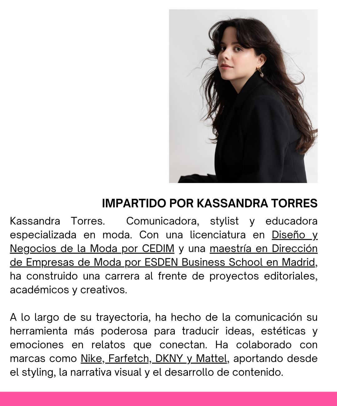 Curso de Comunicación y Relaciones Públicas para Marcas de Moda (ONLINE)