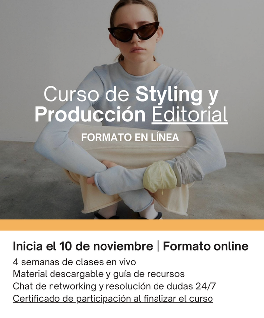 Curso de Styling y Producción Editorial (ONLINE)