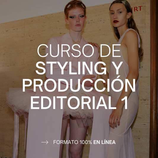 CURSO DE STYLING Y PRODUCCIÓN EDITORIAL 1 / ENERO 2025