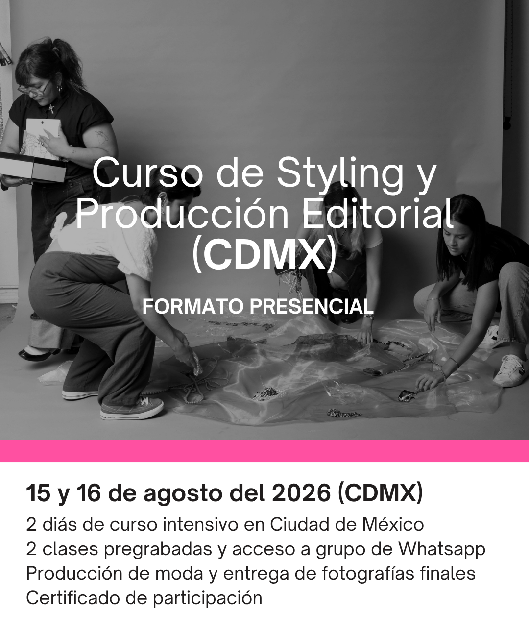 Curso de Styling y Producción Editorial (CDMX)