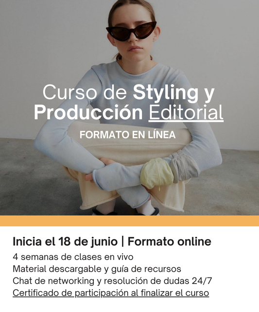 Curso de Styling y Producción Editorial (ONLINE)